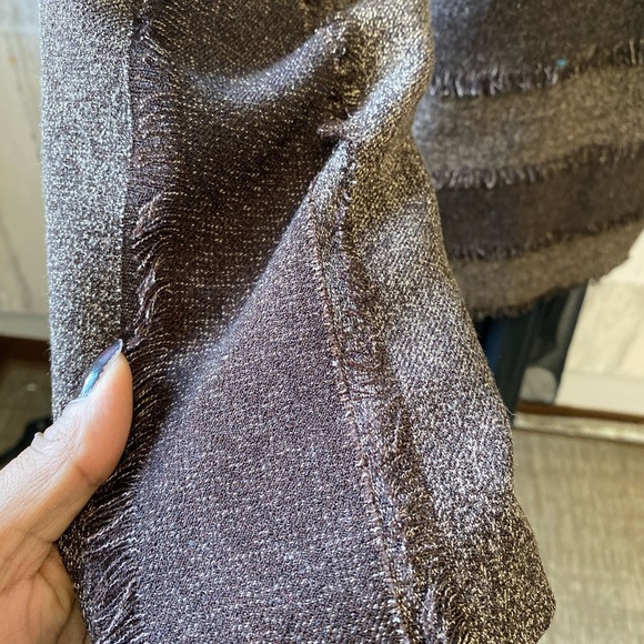 Brown Distressed Blazer - Picture 7 of 8